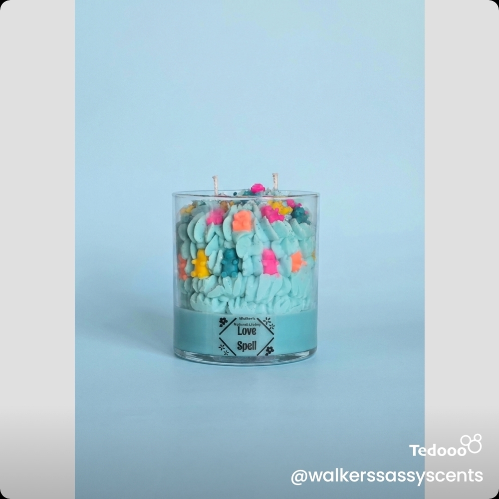 Love Spell Candle - Blue